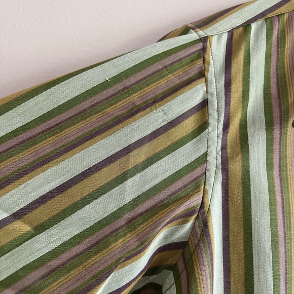 Vintage 1970’s Striped Button Down - Picture 2 of 7